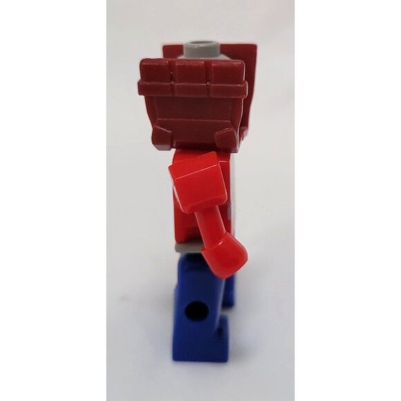 Transformers Optimus Prime 1.75" Tall Mini Figure Toy - Red & Blue - Picture 4 of 6